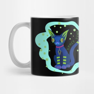 Aquamarine space vibe Mug